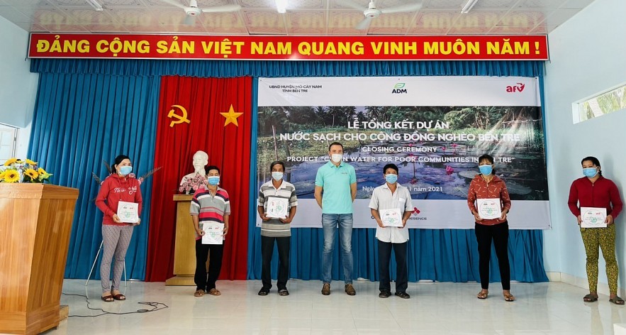 ADM, AFV Support to Bring Clean Water to Poor Communities in Ben Tre Clean Water Project Set for Poor Communities in Ben Tre