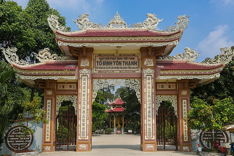 Ton Thanh Temple in Long An Province is at the site where Nguyen Dinh Chieu lived in 1859-61. Photo: VnExpress Ton Thanh Temple in Long An Province is at the site where Nguyen Dinh Chieu lived in 1859-61. Photo: VnExpress