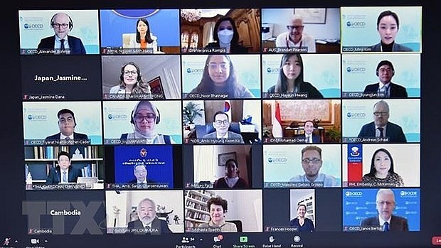 At the 8th meeting of the Steering Group of the OECD Southeast Asia Regional Program. Photo: VNA At the 8th meeting of the Steering Group of the OECD Southeast Asia Regional Program. Photo: VNA