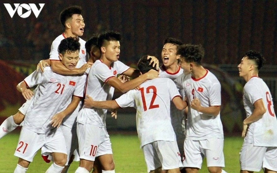 Most of the U23 Vietnam team to play Thailand will be from the U21 national squad. Photo:VOV Most of the U23 Vietnam team to play Thailand will be from the U21 national squad. Photo:VOV