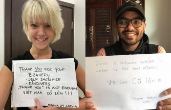 vietnamese doctors timely treating three foreigners stuck in country due to covid 19