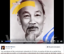 venezuelan leader praises late president ho chi minh