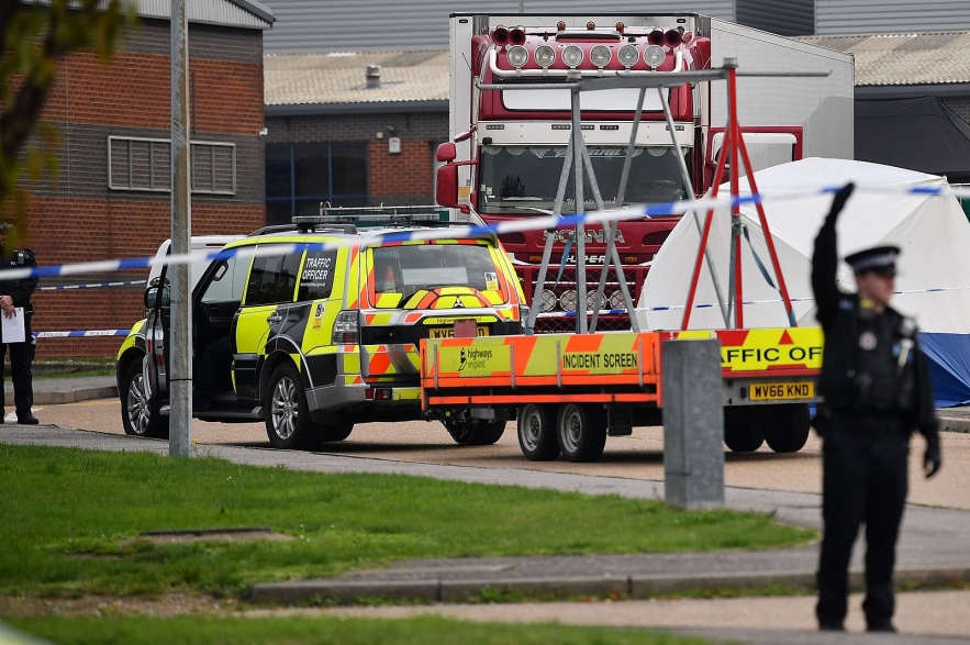 26 people arrested in France and Belgium over Vietnamese migrants lorry deaths 39 vietnamese migrant lorry deaths 26 people arrested in france and belgium
